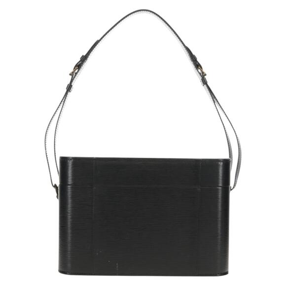 LOUIS VUITTON Vanity Epi Shoulder Bag Black LV Auth 148141A - Picture 2 of 16